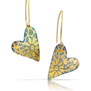 Heart Dangle Earrings