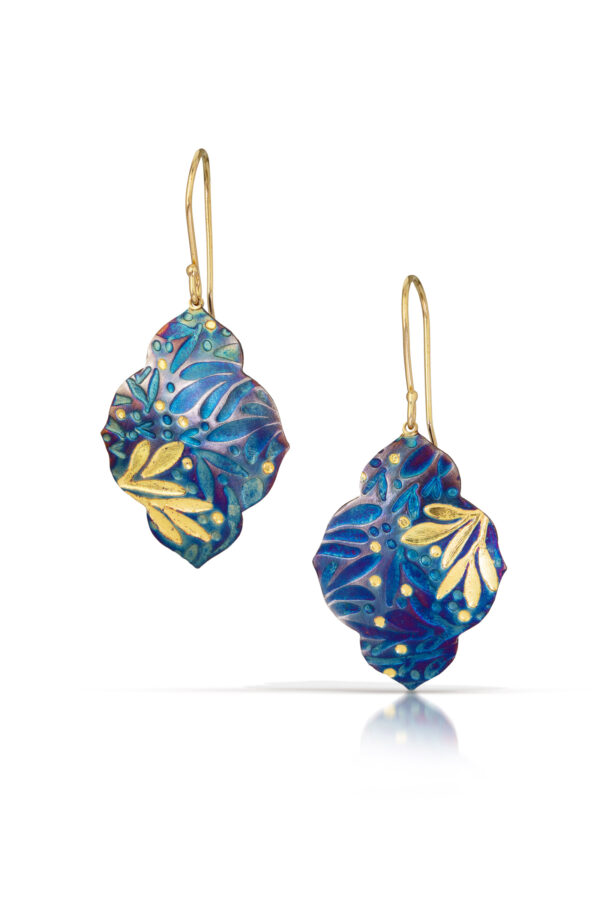 Quatrefoil Dangle Earrings
