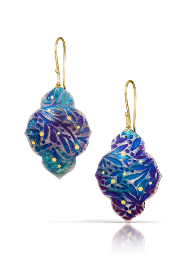 Quatrefoil Dangle Earrings - Image 3