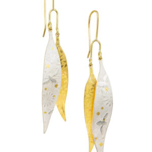 Double Willow Leaf Earrings