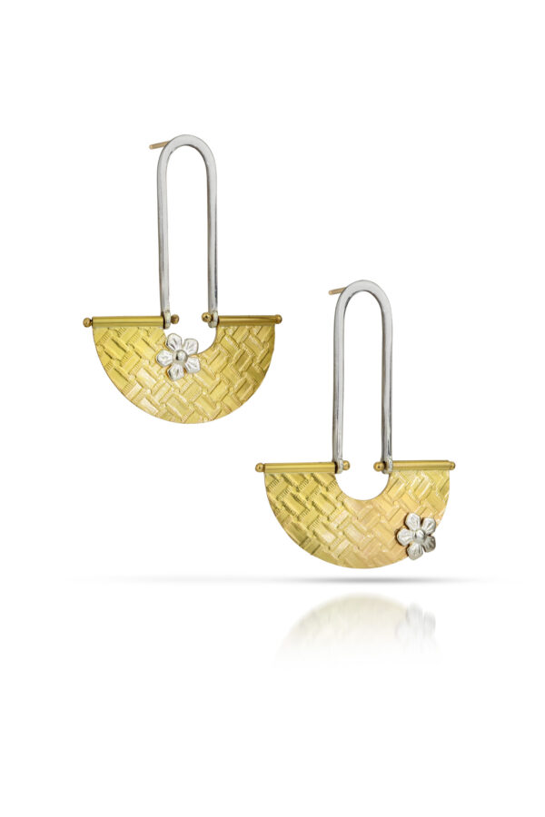 Halfmoon Swing Loop Earrings - Image 5