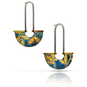Halfmoon Swing Loop Earrings