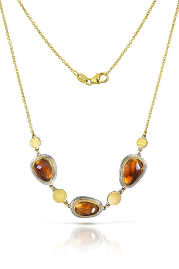 Citrine Trio Necklace