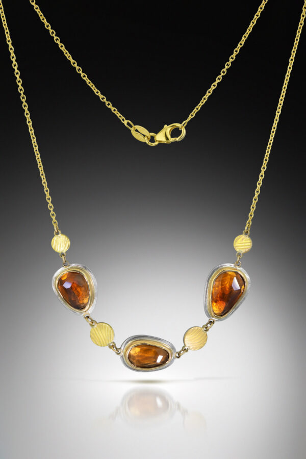Citrine Trio Necklace - Image 2